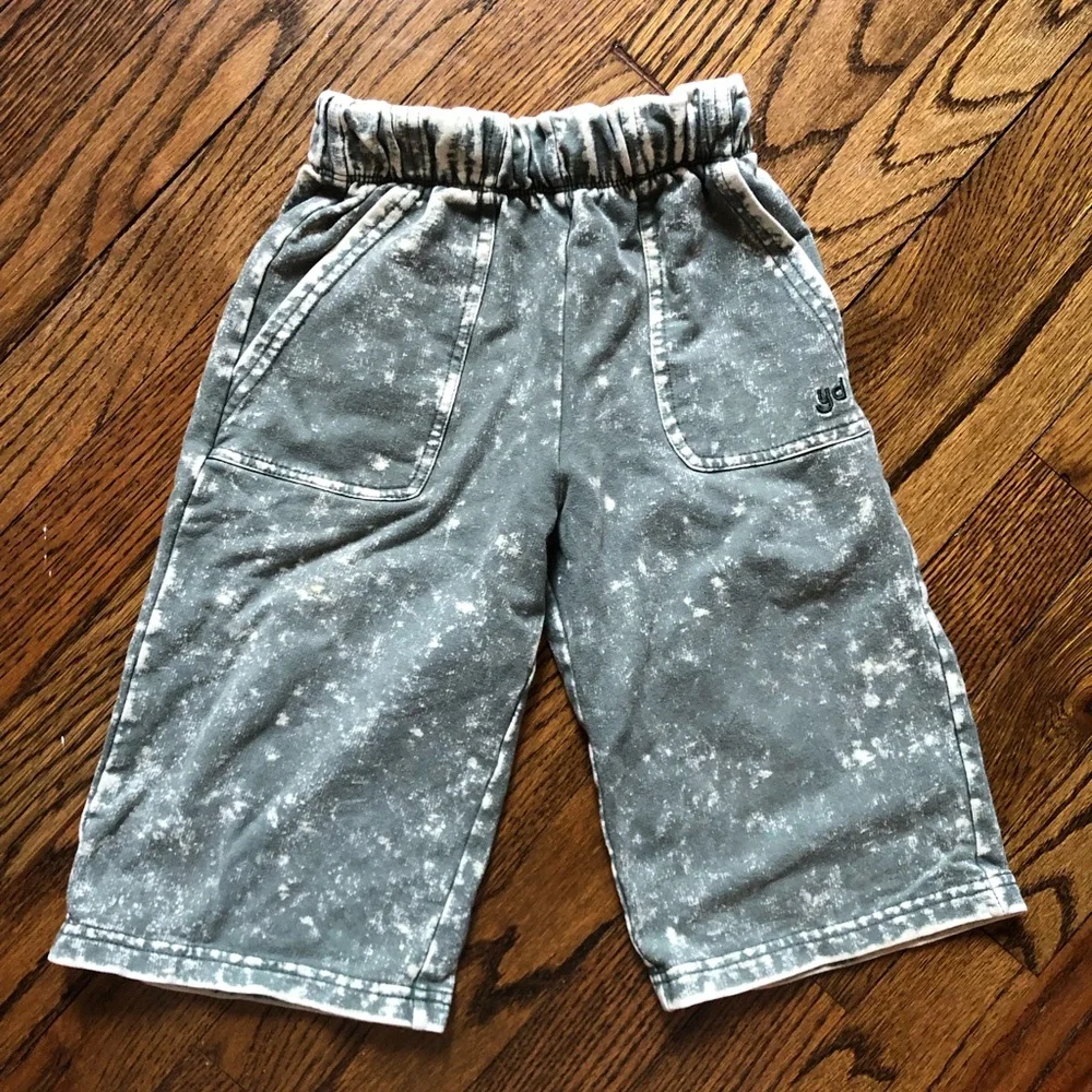 Kids Speckled Gray Pull-On Joggers